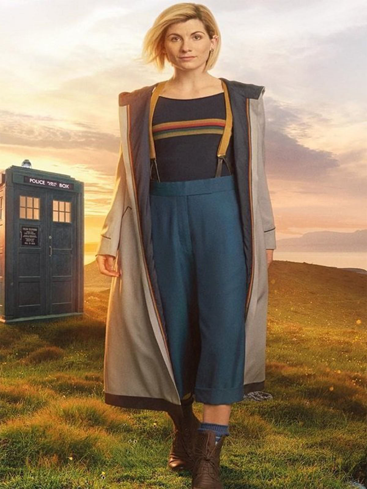 13th Doctor Jodie Whittaker Hoodie Coat