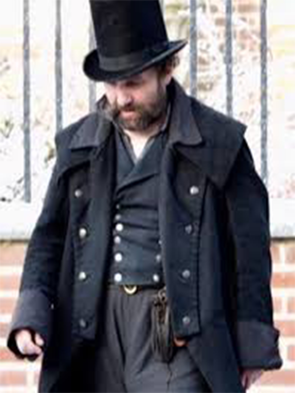 A Christmas Carol Tom Hardy Black Coat
