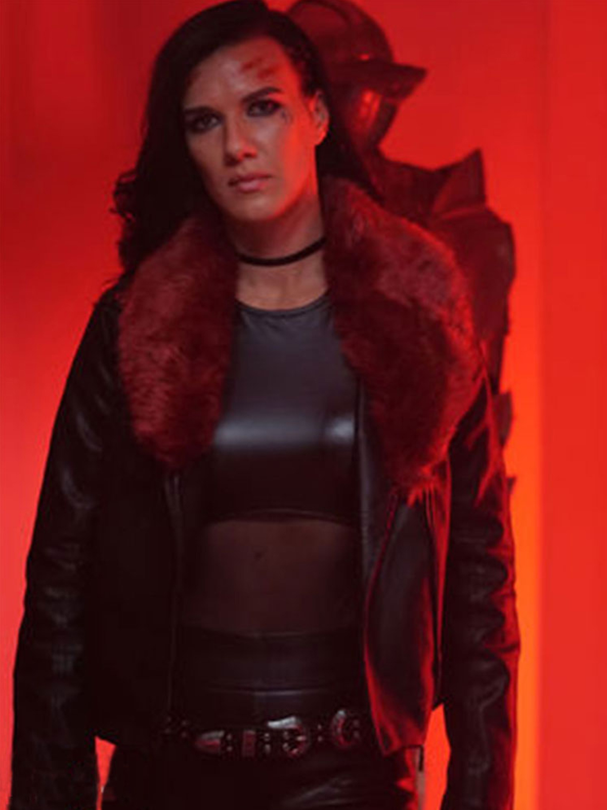 Acceleration Natalie Burn Leather Jacket