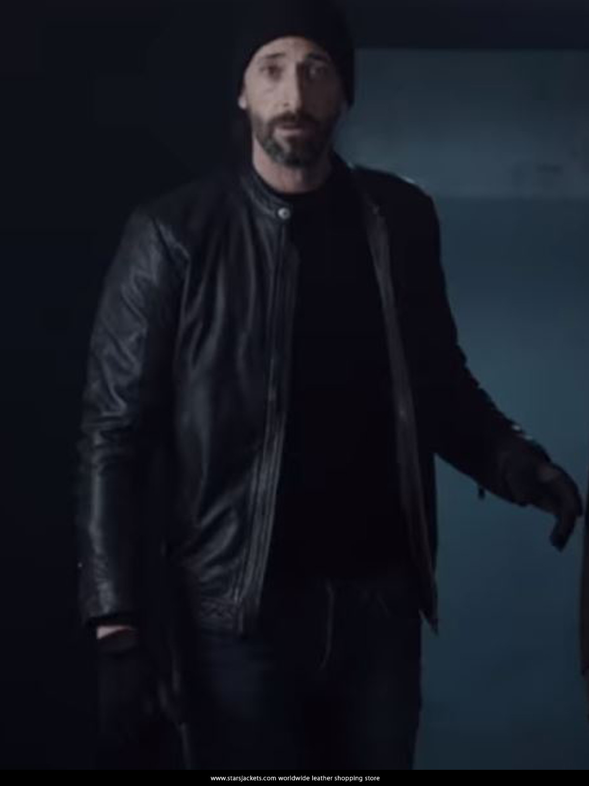 Adrien Brody Bullet Head Black jacket