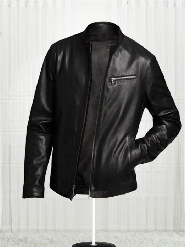 Agents Of Shield Grant Ward Black Leather Jacket