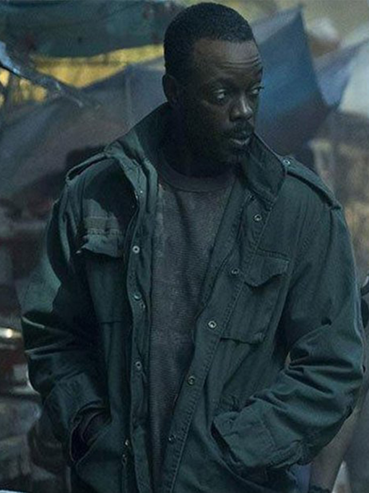 Altered Carbon Ato Essandoh Green Jacket