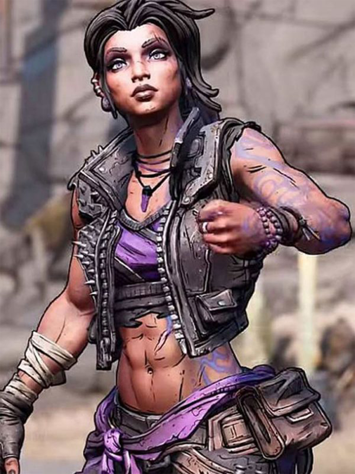 Amara Borderlands 3 Leather Vest