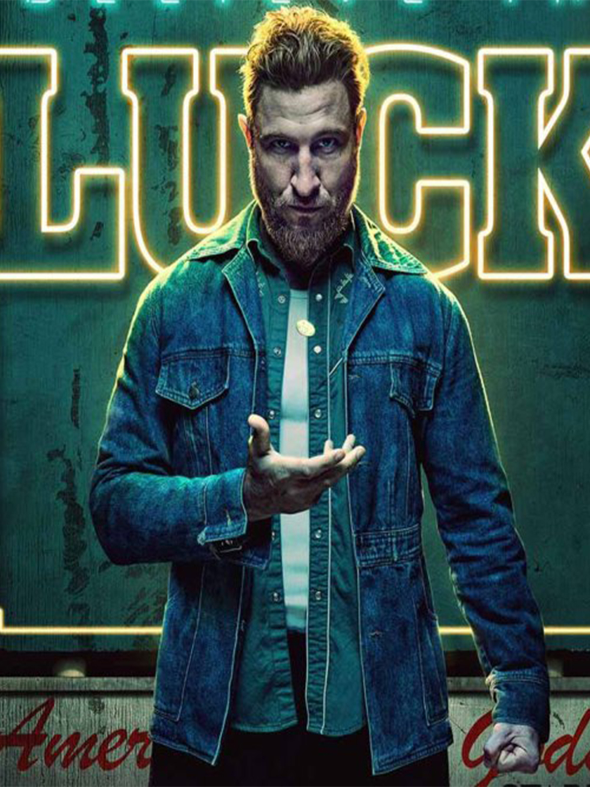 American Gods Pablo Schreiber Denim Jacket