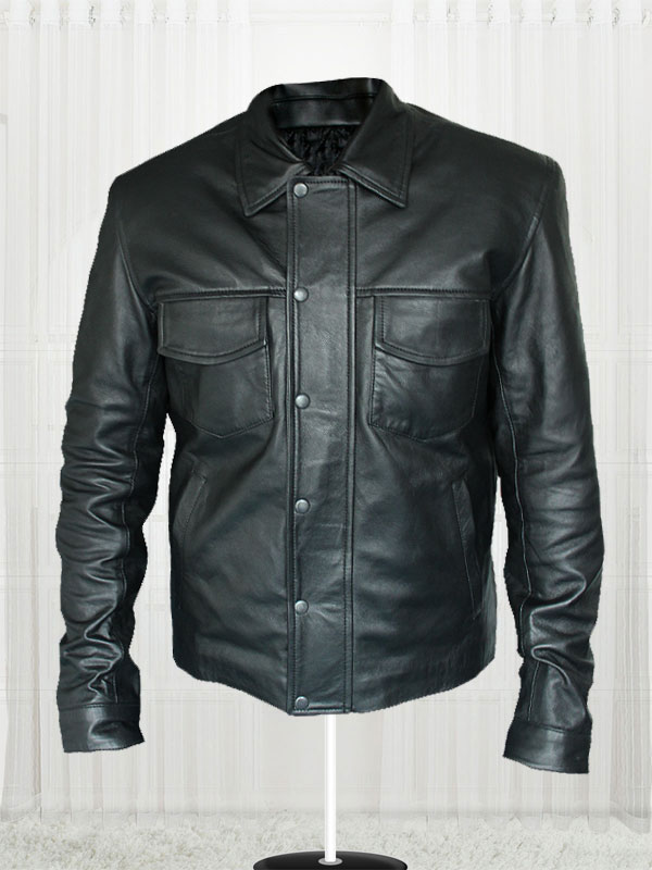 American Singer Adam Lambert Black Jacket