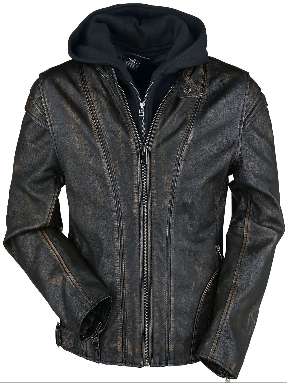 Aquaman Cosplay Jacket Black Leather