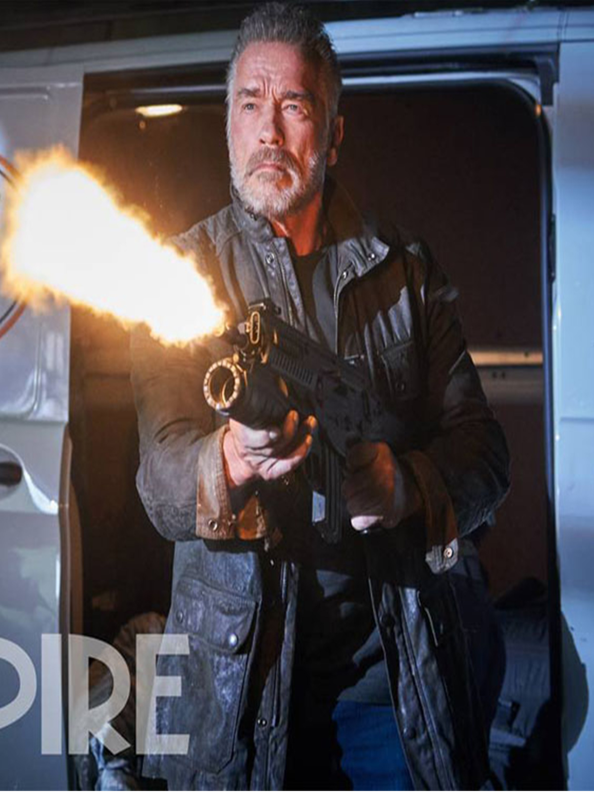Arnold Schwarzenegger Terminator Dark Fate Jacket