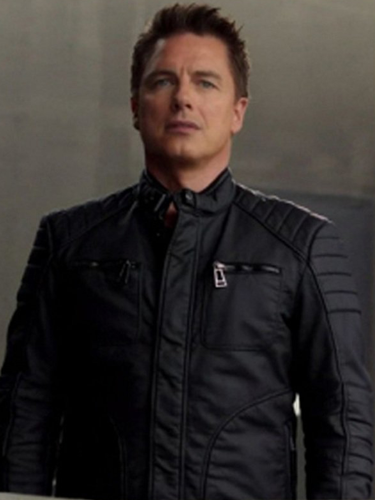John Barrowman Arrow Malcolm Merlyn Jacket
