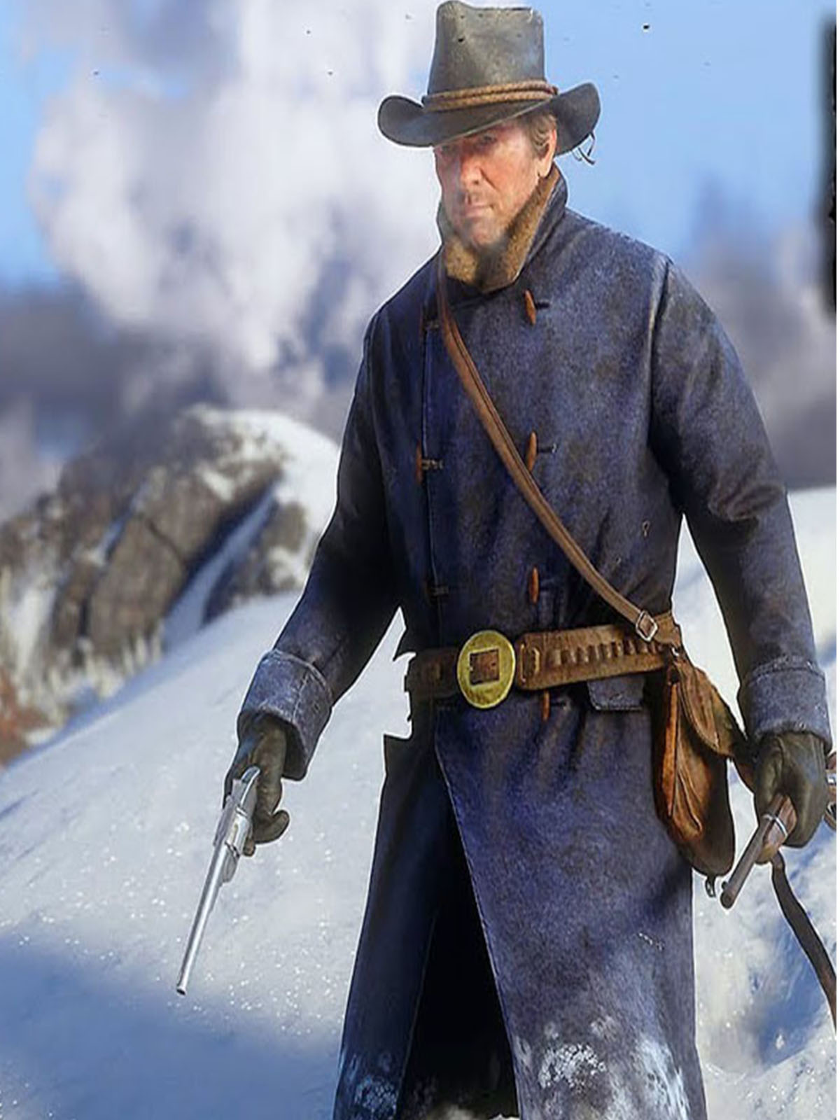 Arthur Morgan Red Dead Redemption 2 Blue Coat