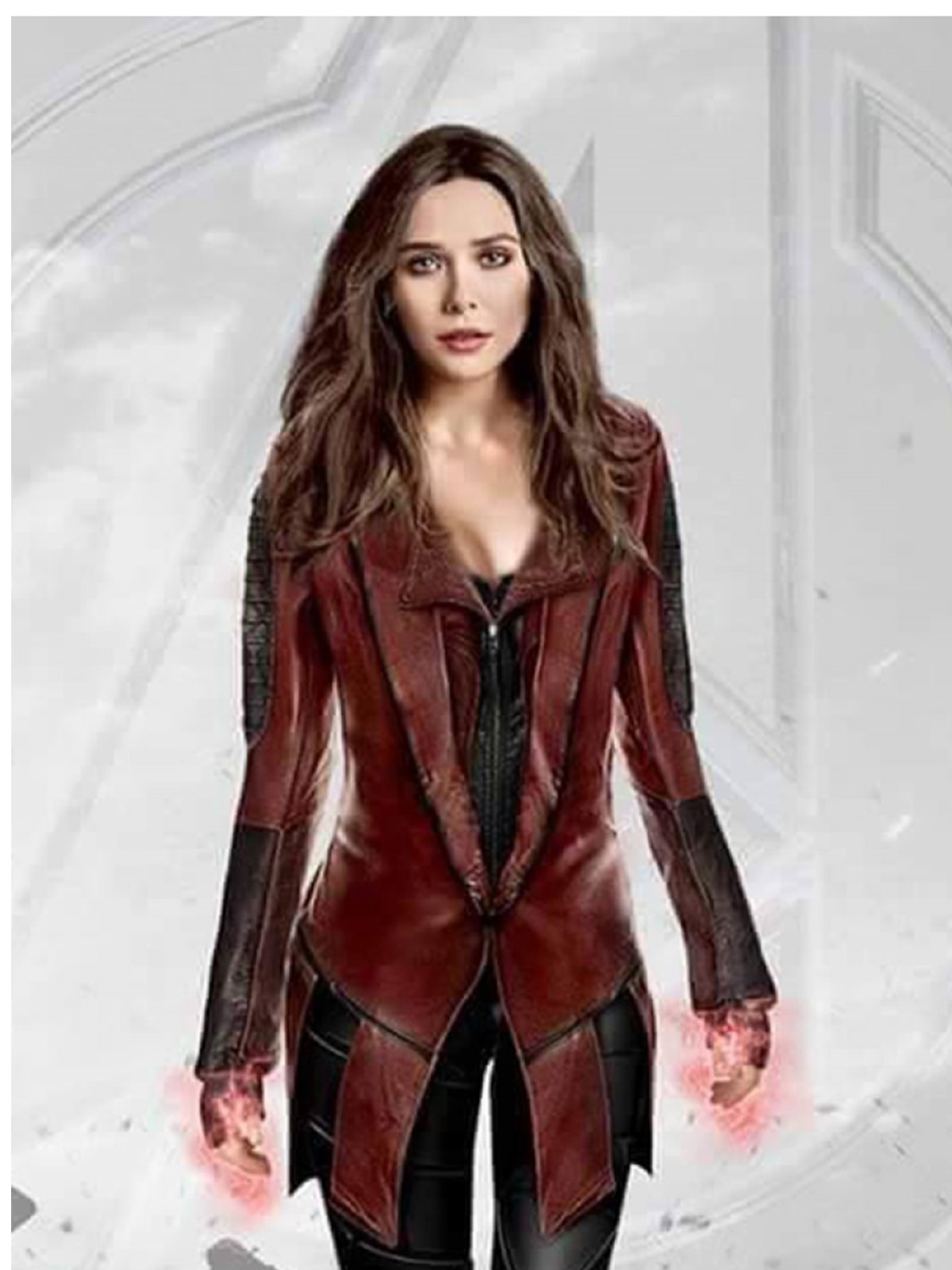 Avengers Captain America Civil War Scarlet Witch Vest And Coat
