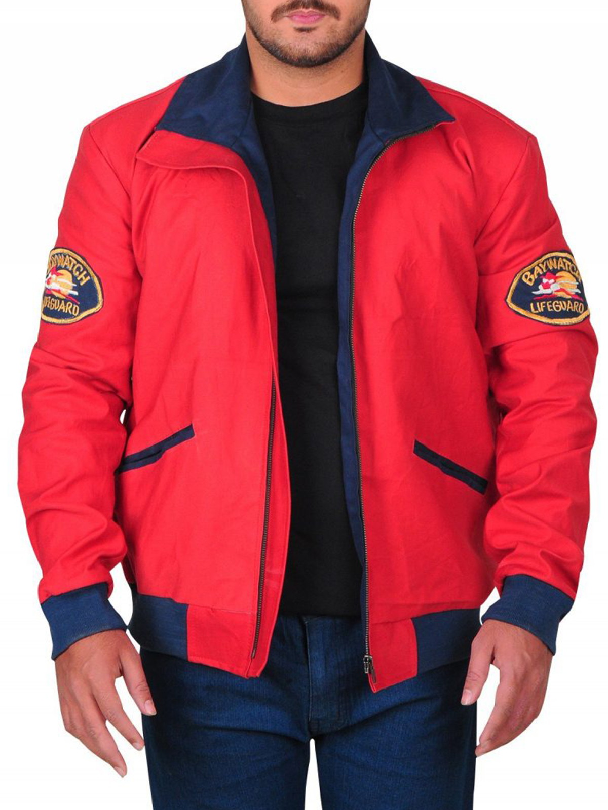 Baywatch Mitch Buchannon Cotton Jacket