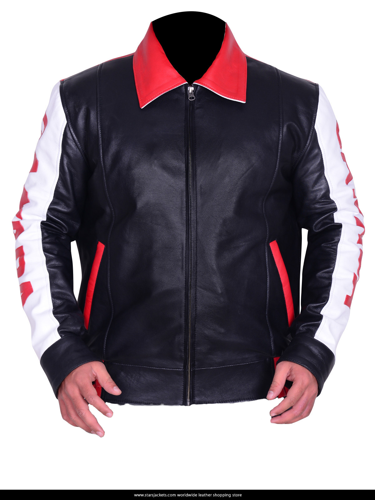 Canadian Flag Biker Bomber Jacket
