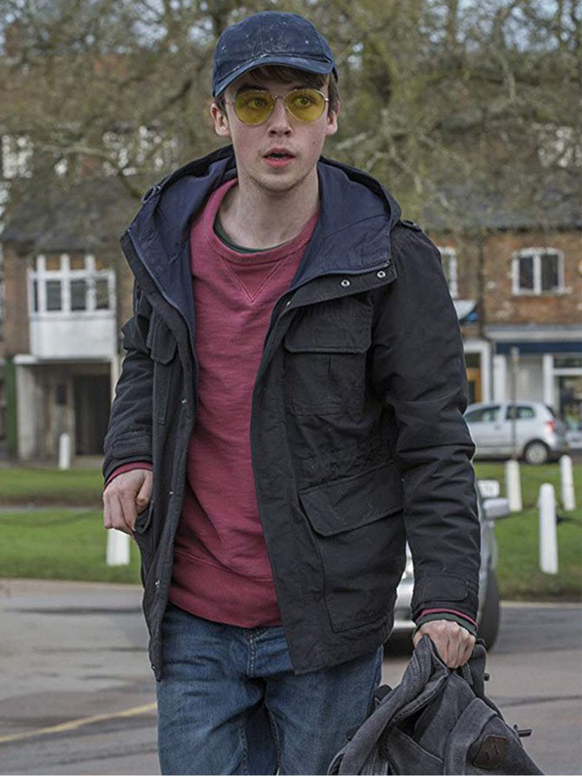 Alex Lawther Black Mirror Hoodie Jacket