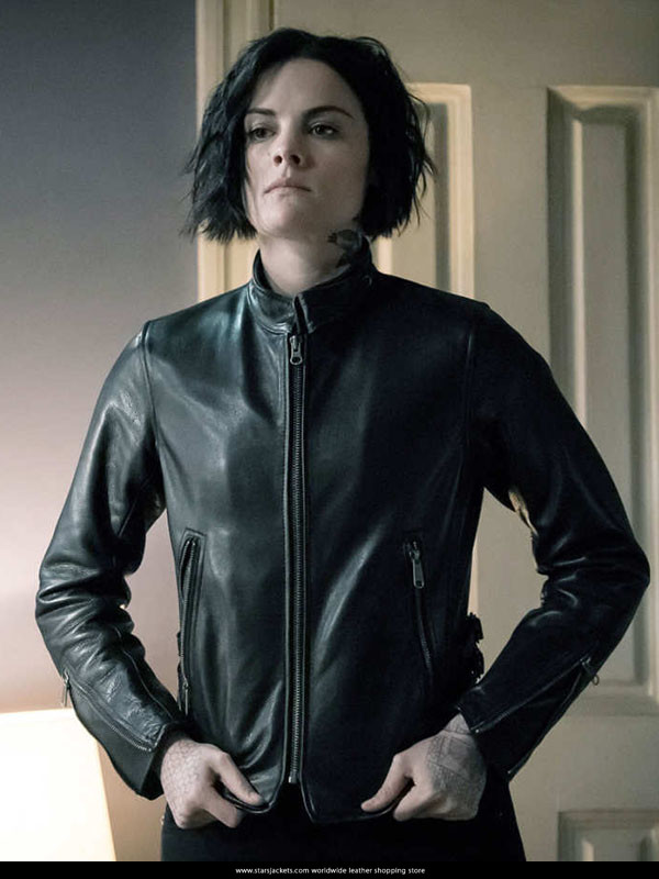 Blindspot TV Series Jaimie Alexander Black Jacket