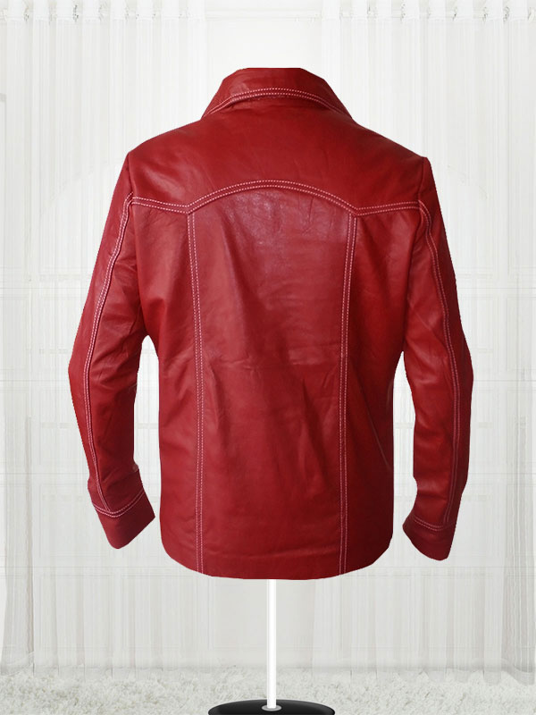 Brad Pitt Fight Club Red Jacket