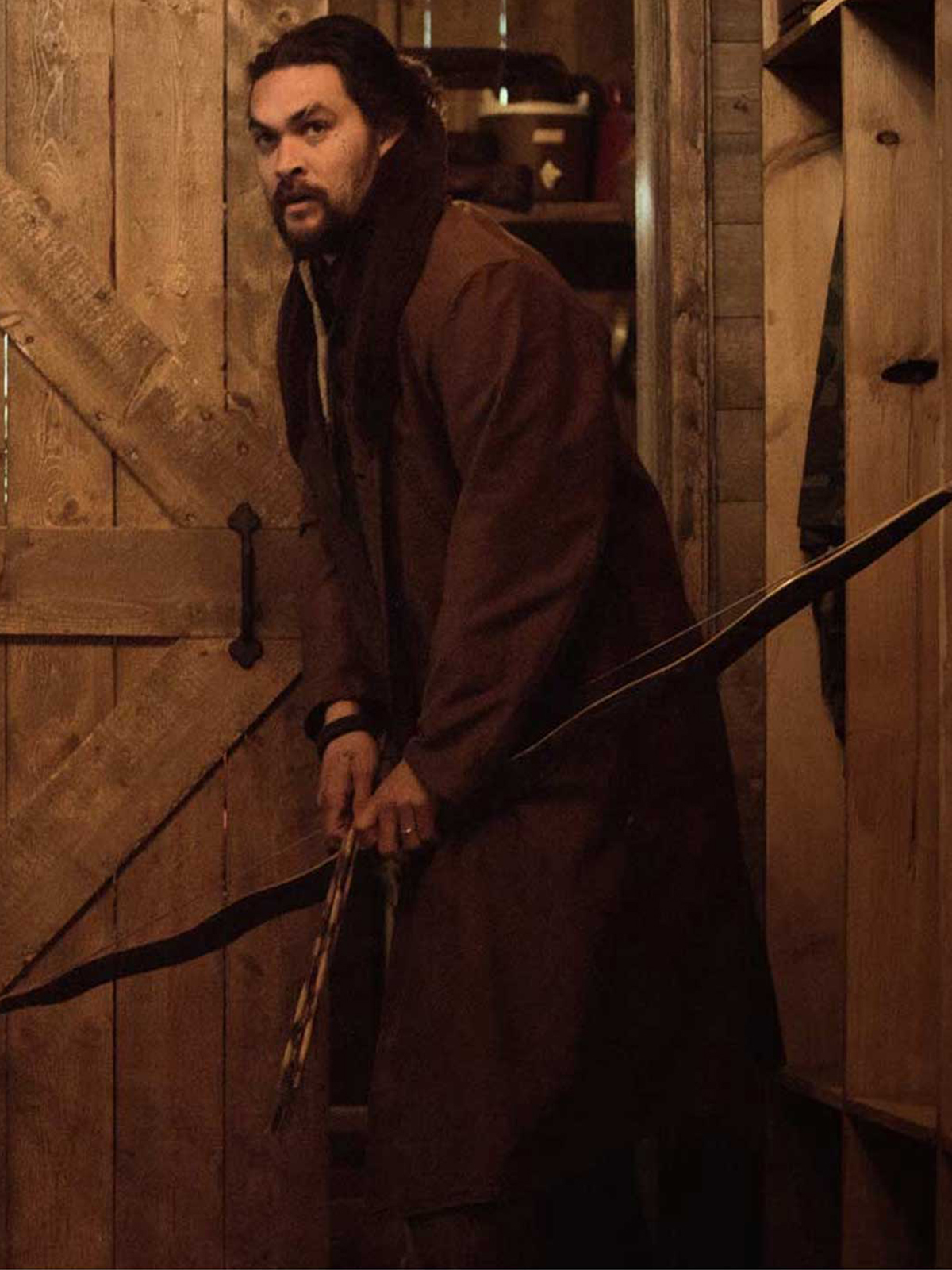 Jason Momoa Braven Brown Leather Jacket