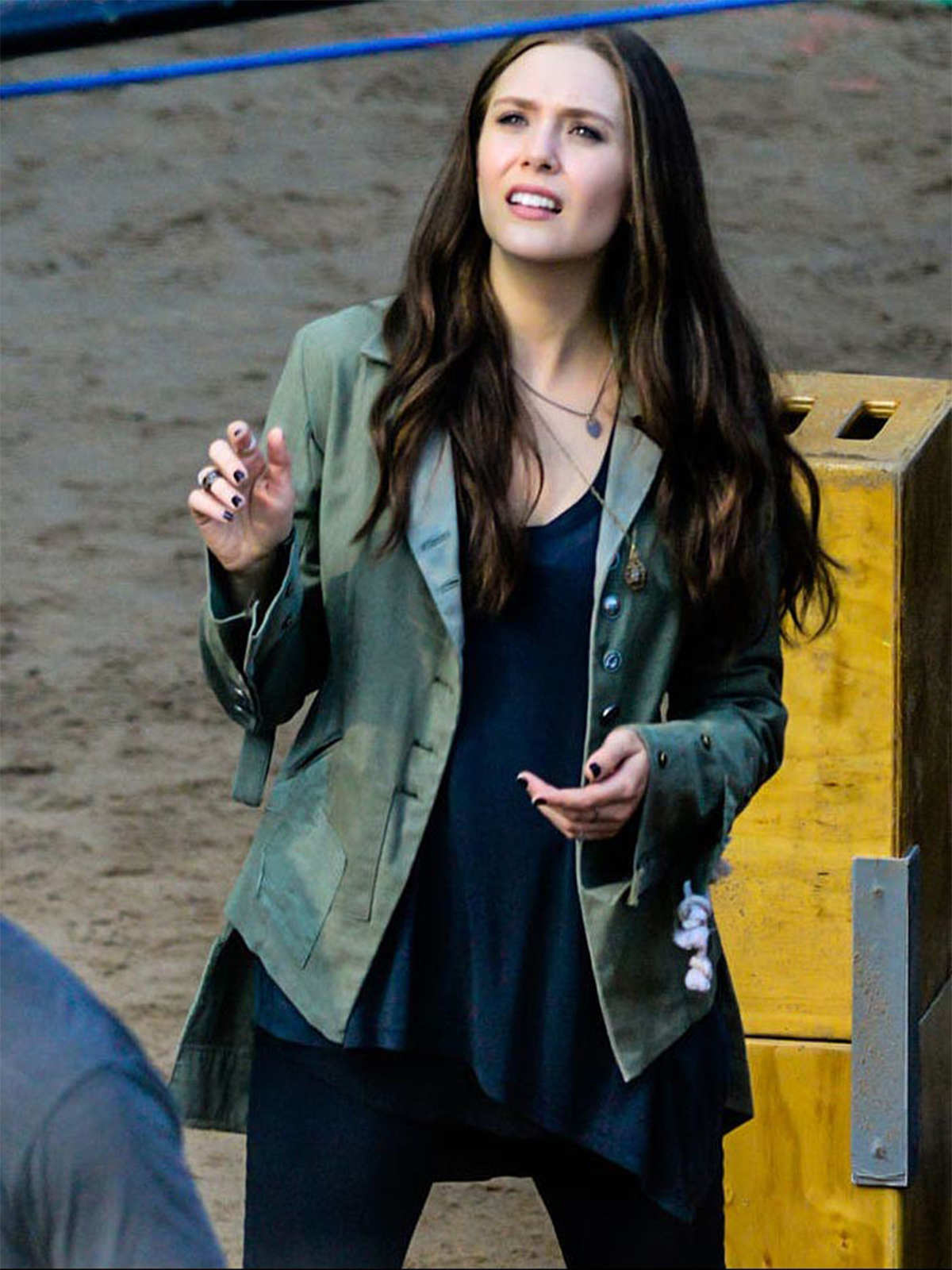 Captain America Civil War Elizabeth Olsen Scarlet Witch Jacket Films Wear Captain America Civil War Elizabeth Olsen Scarlet Witch Jacket Films Wear
