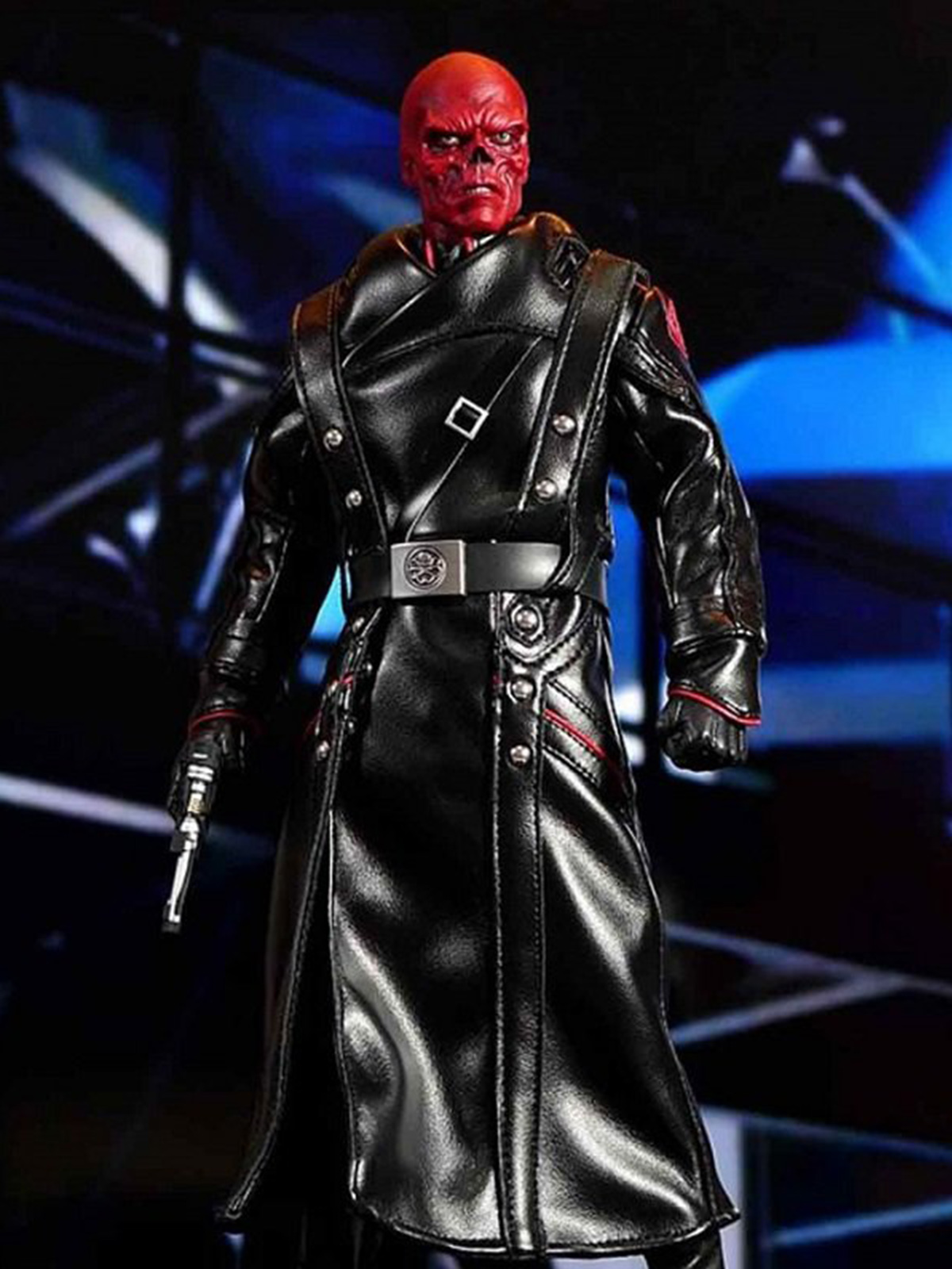 Captain America Red Skull Cosplay Coat