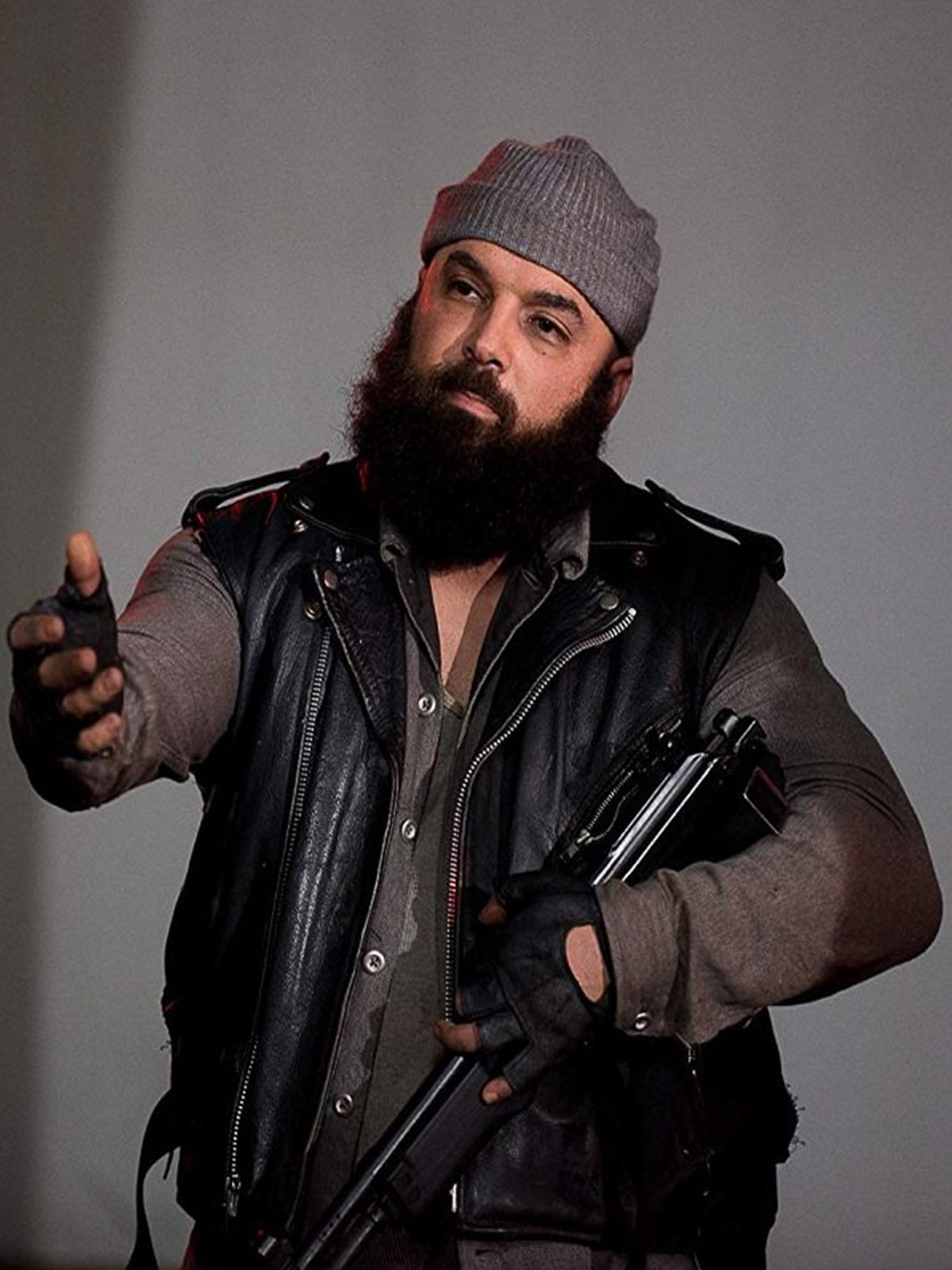 Carlos Aviles Walking Dead Leather Vest