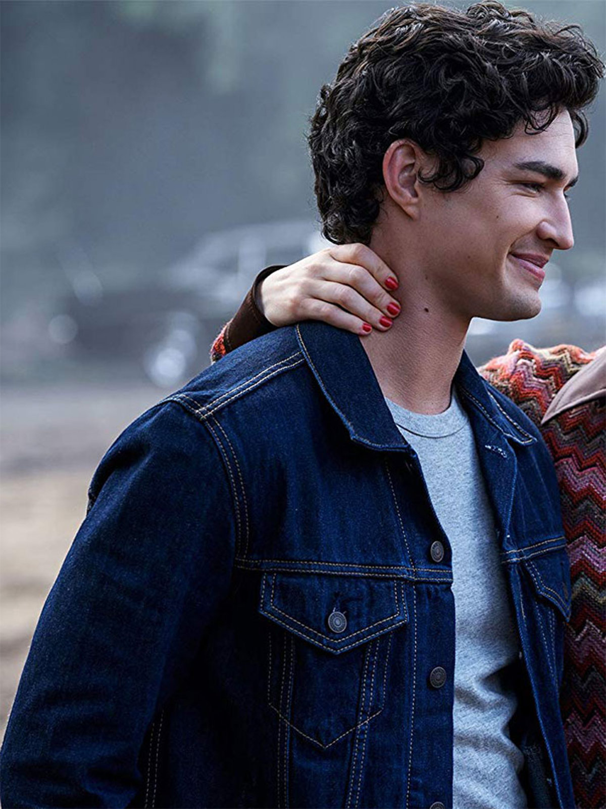 Chilling Adventures of Sabrina Gavin Leatherwood Blue Jacket