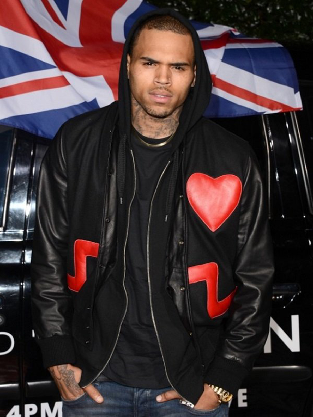 Chris Brown Love Not Hate Valentines Unisex Jacket