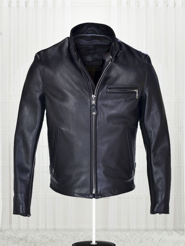Classic Racer Motorcycle Leather Jacket