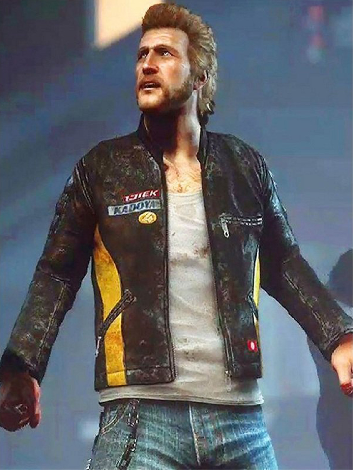 Dead Rising 3 Chuck Greene Cosplay Leather Jacket