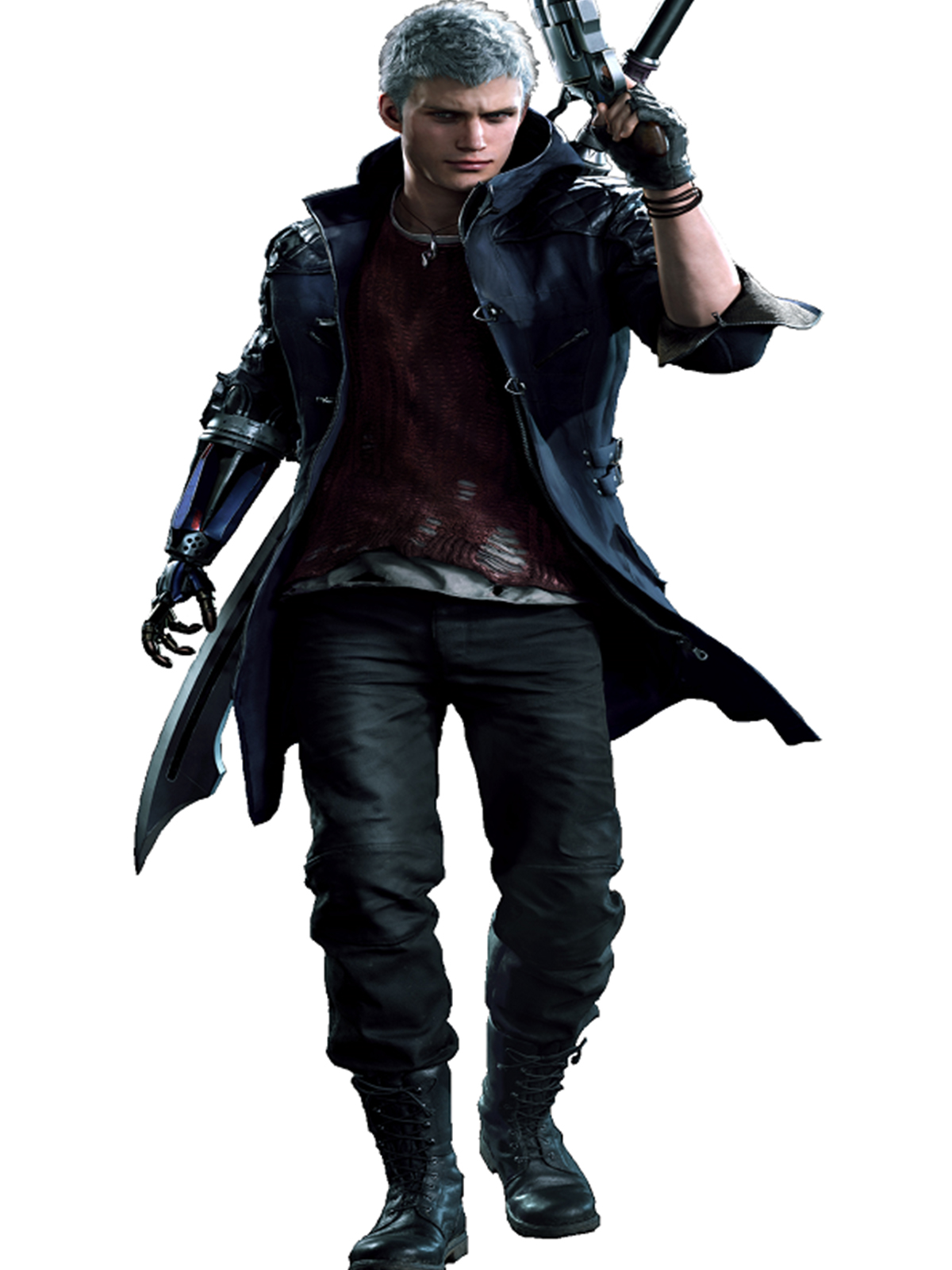 Devil May Cry V Nero Leather Coat