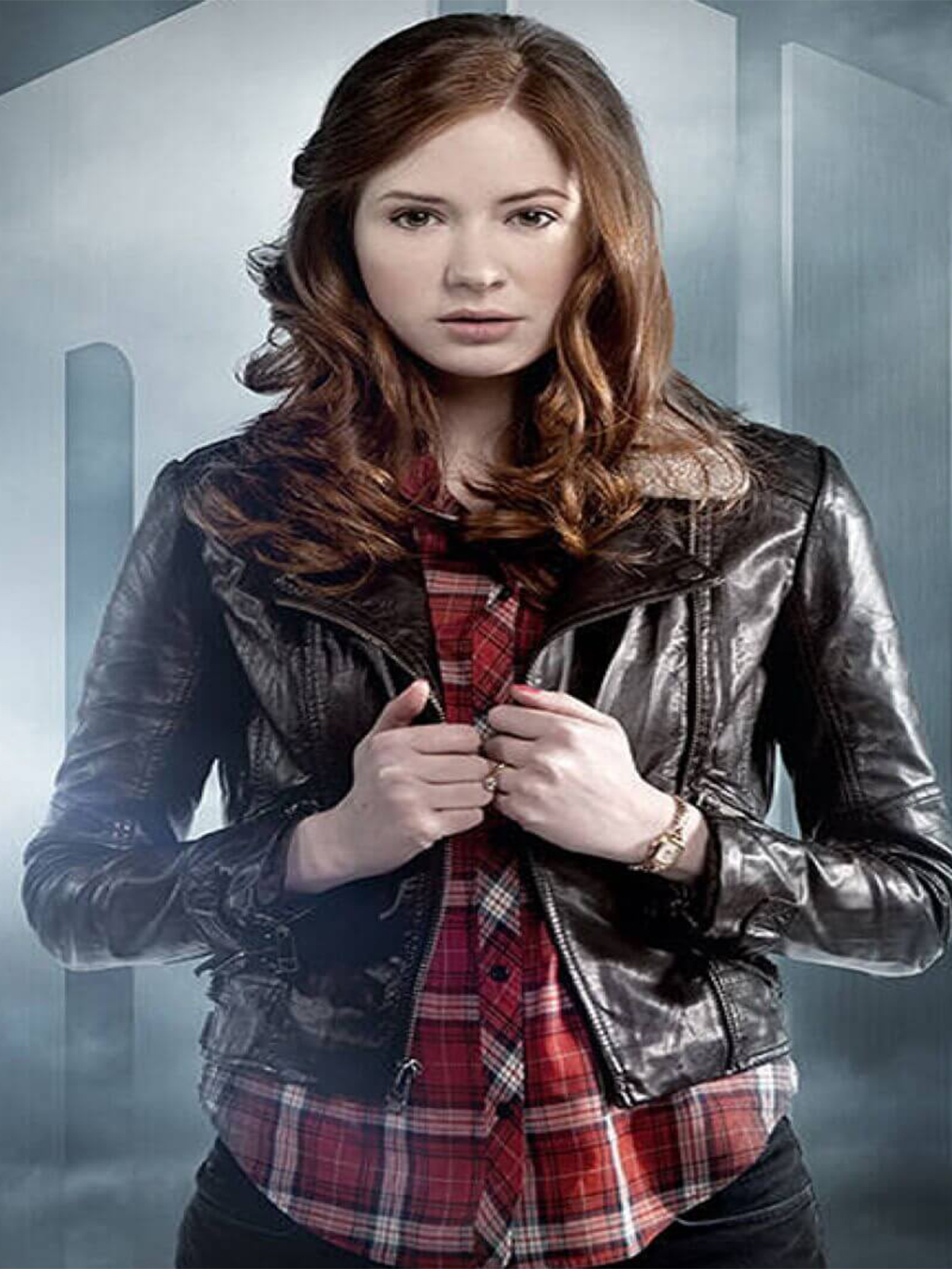 Doctor Who Amy Pond Brown Jacket