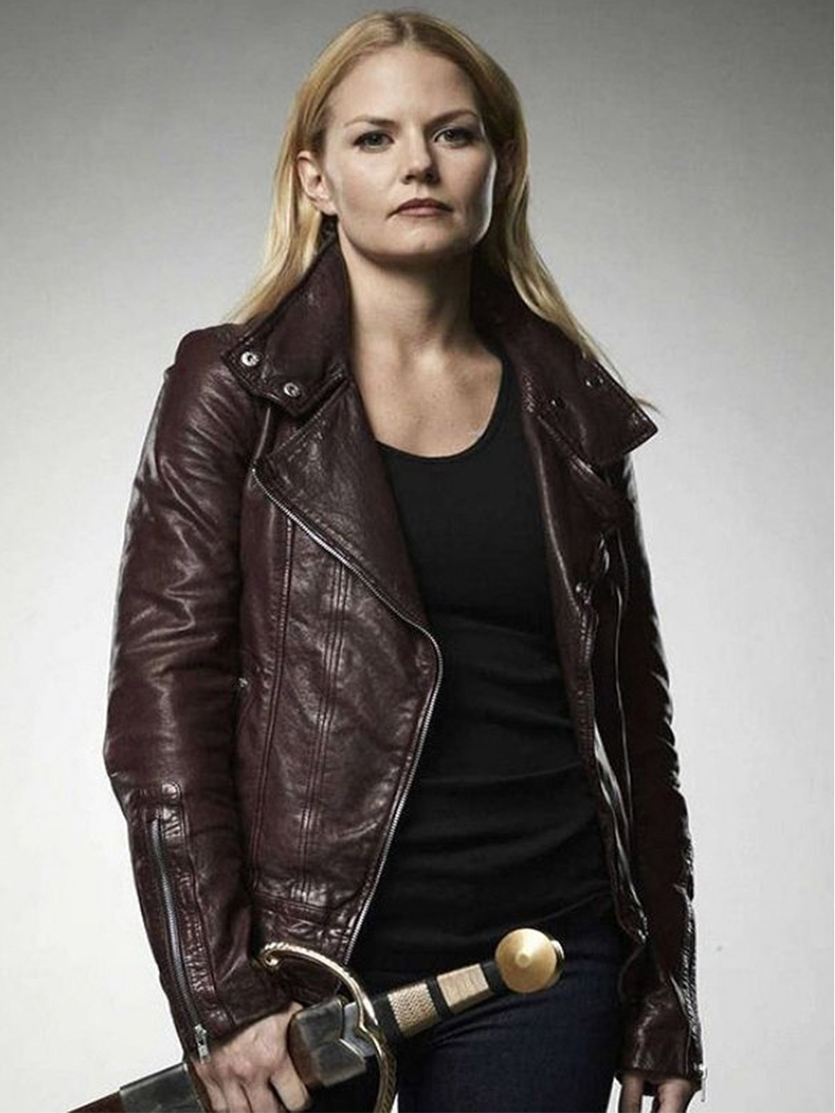 Emma Swan Stylish Brown Leather Jacket
