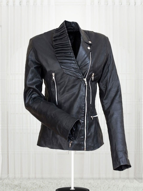 Fashion Cinwa Ladies Leather Jacket
