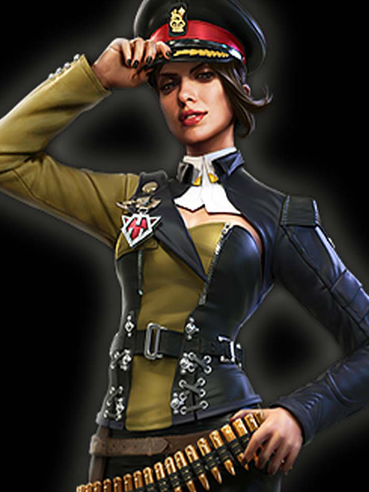 Free Fire Paloma Leather Jacket