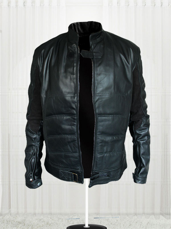 GP Armor Motorcycle Batman Leather Jacket