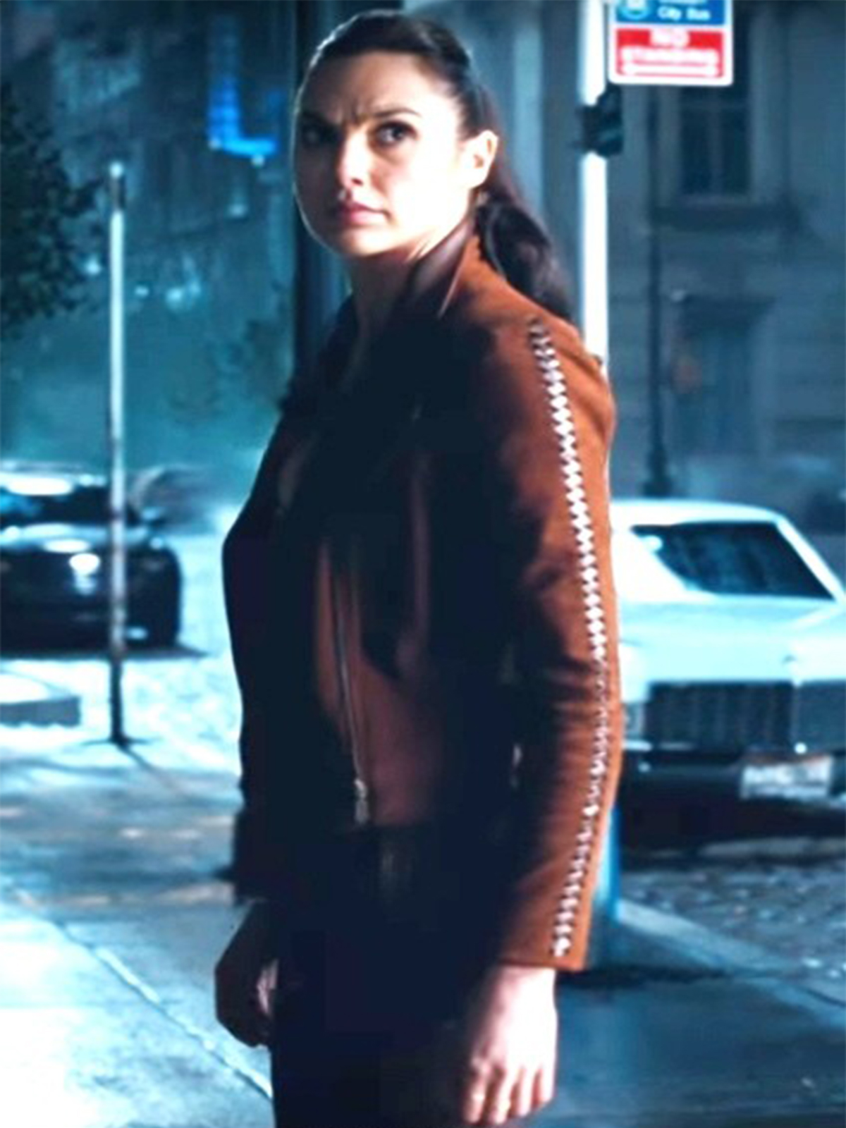Gal Gadot Brown Jacket Women
