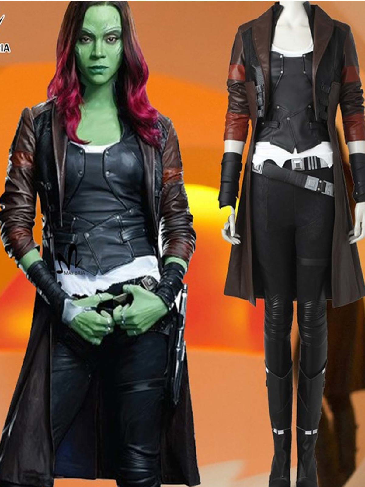 Gamora Costume Guardians of Galaxy