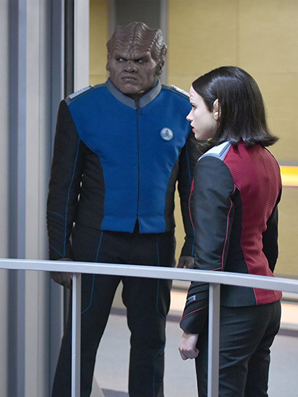 Halston Sage Lt. Alara Kitan Orville Jacket