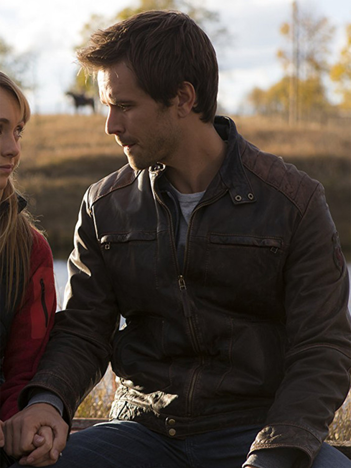 Heartland Tv Series Graham Wardle Leather Jacket Films Wear Heartland Tv Series Graham Wardle Leather Jacket Films Wear