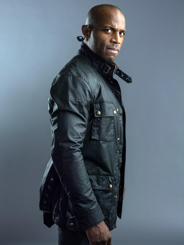 Hostages Archer Petit Black Leather Jacket