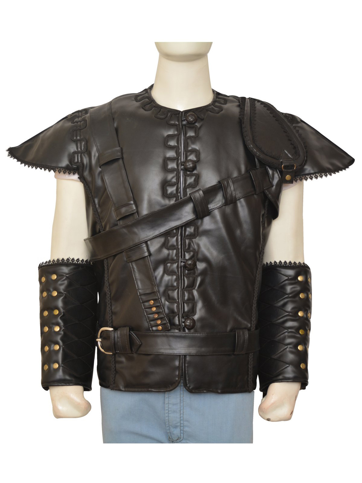 Chris Hemsworth The Huntsman Trench Vest With Coat Chris Hemsworth The Huntsman Trench Vest With Coat