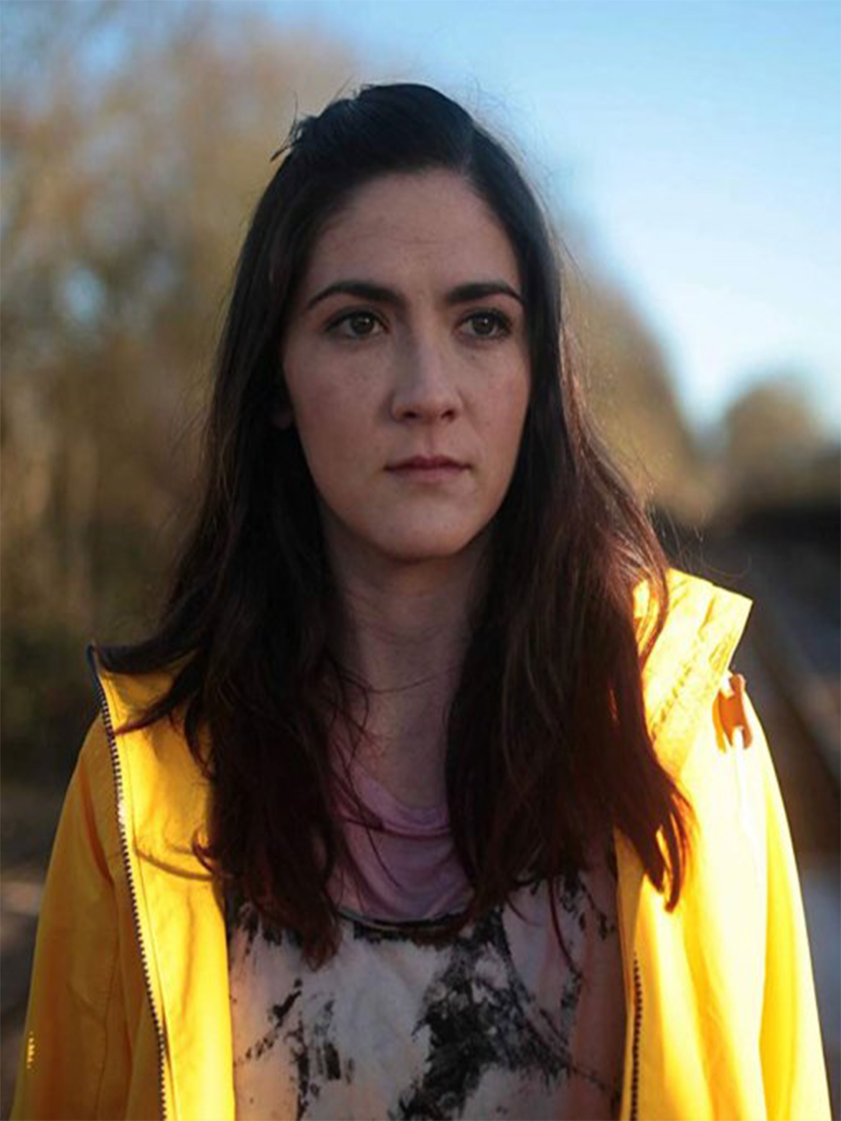 Isabelle Fuhrman Tracks Yellow Hoodie