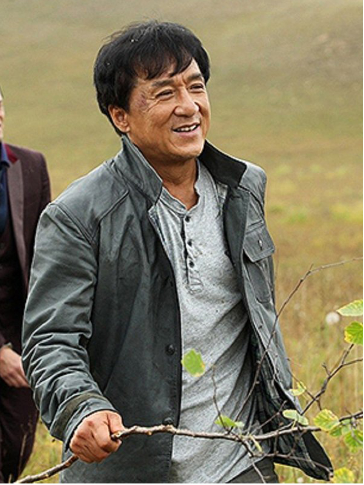 Jackie Chan Skiptrace Gray Jacket