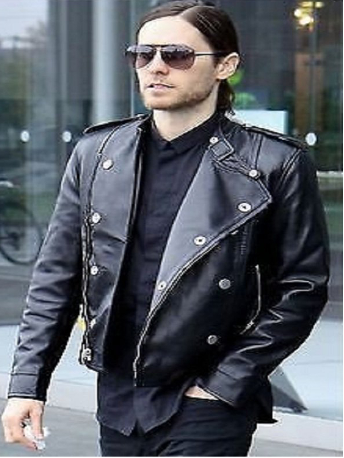 Jared Leto 30 Seconds to Mars Black Jacket