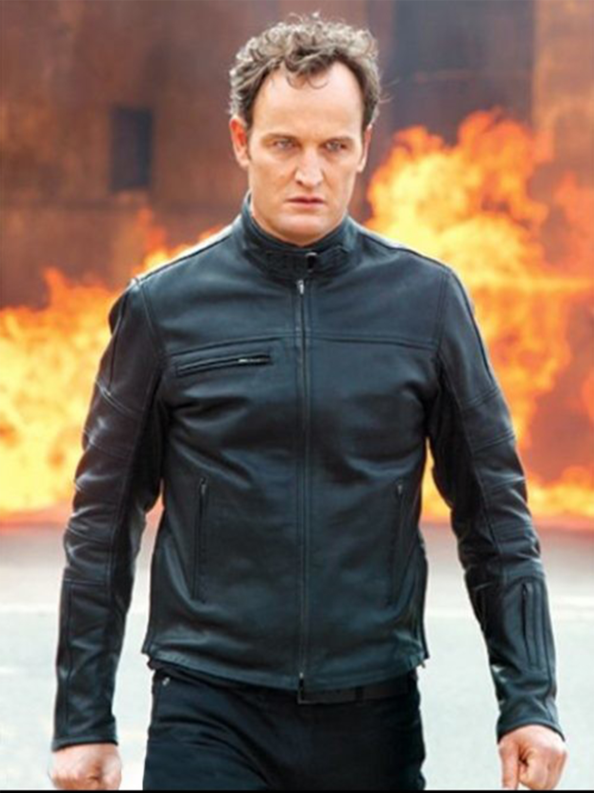 Jason Clarke Terminator Block Jacket