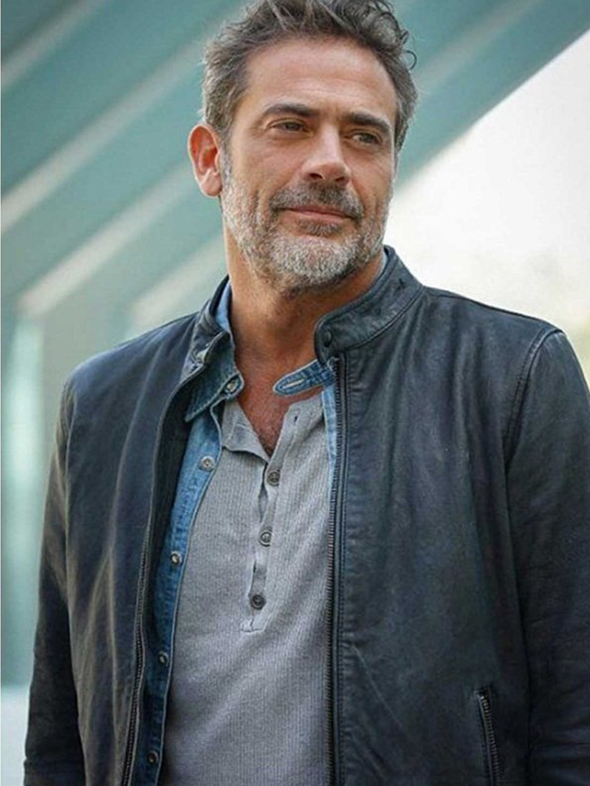 Jeffrey Dean Morgan Extant Leather Jacket