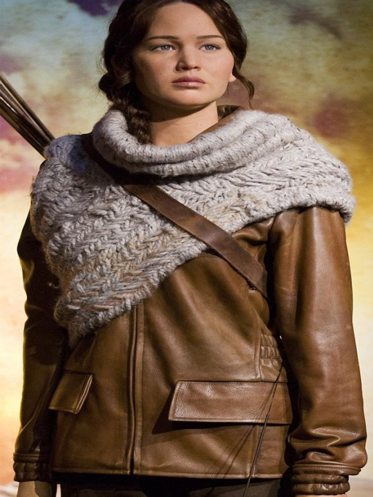 Jennifer Lawrence Hunger Games Catching Fire Jacket