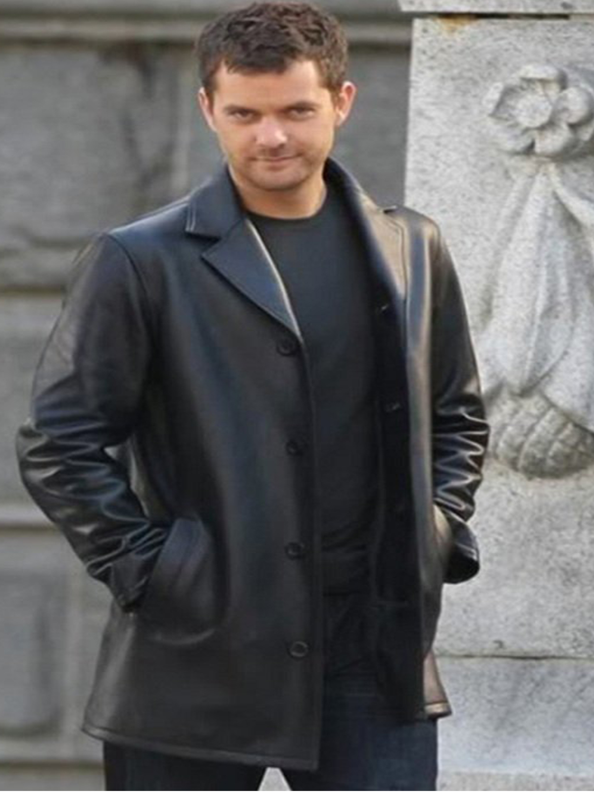 Joshua Jackson Fringe Peter Bishop Black Coat