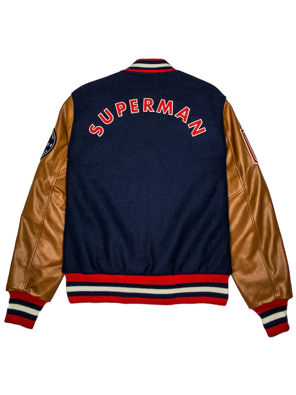 Justice League Superman Letterman Jacket