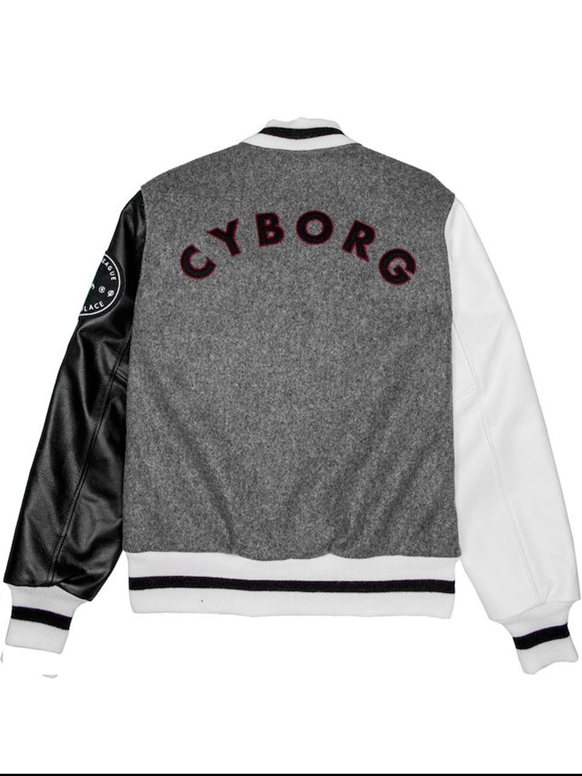 Justice league Cyborg Varsity Letterman Jacket