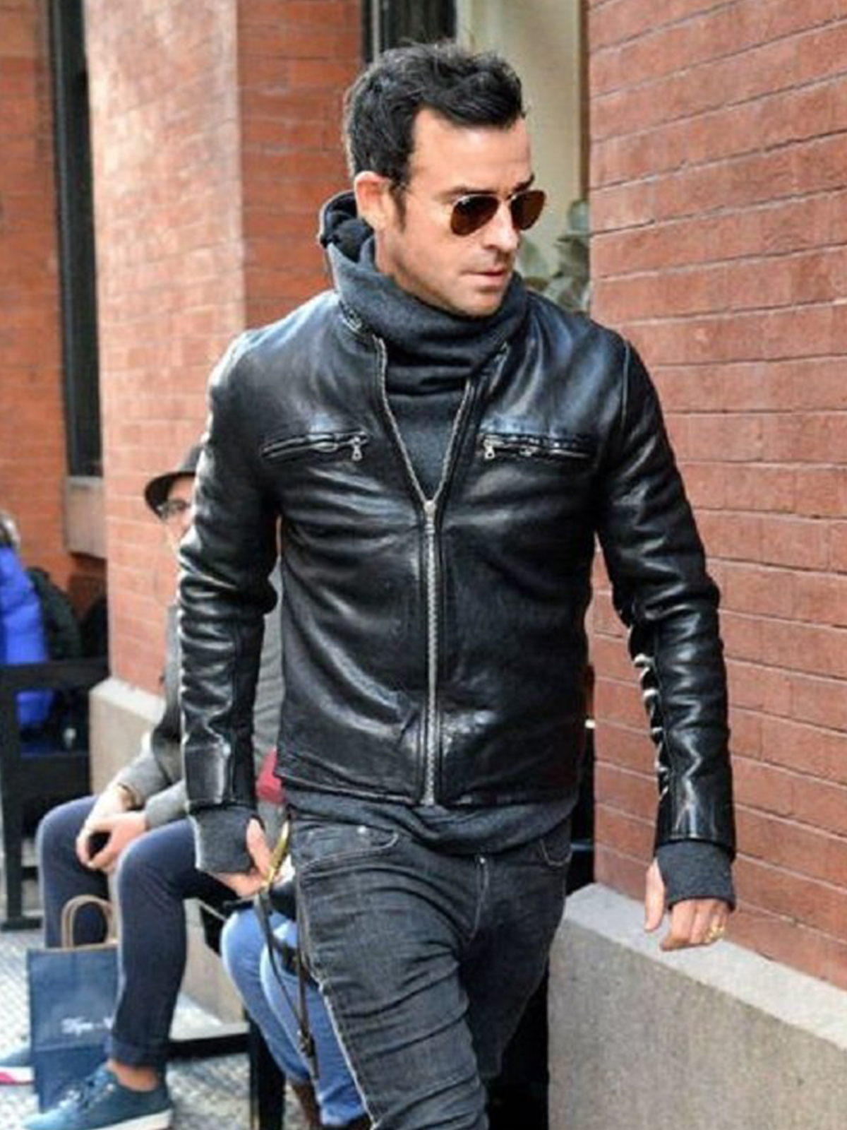Justin Theroux Zoolander 2 Leather Jacket