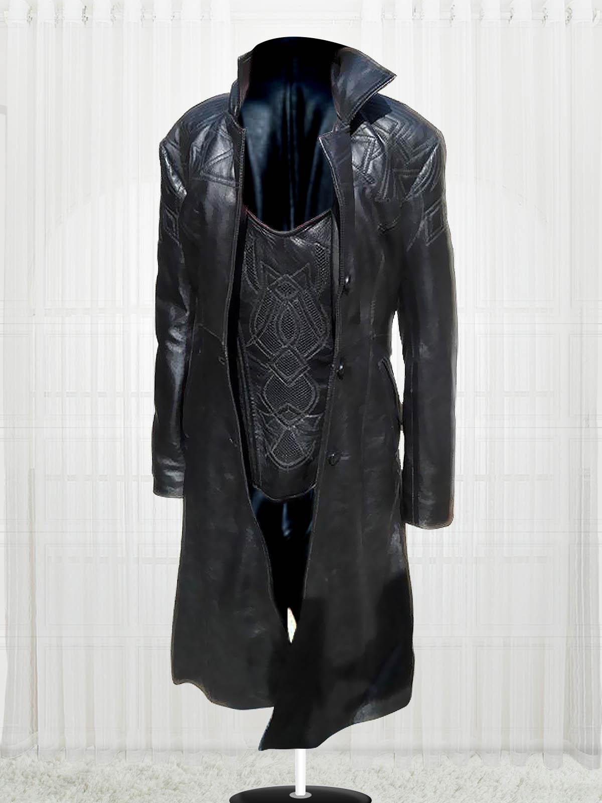 Kate Beckinsale Underworld Coat With Corset